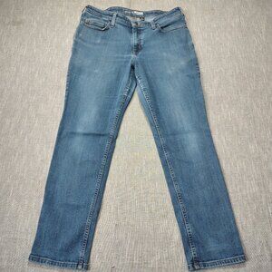 Carhartt Jeans Women's Size 12 (32x30) Relaxed Fit Boot Cut Denim Work Wear